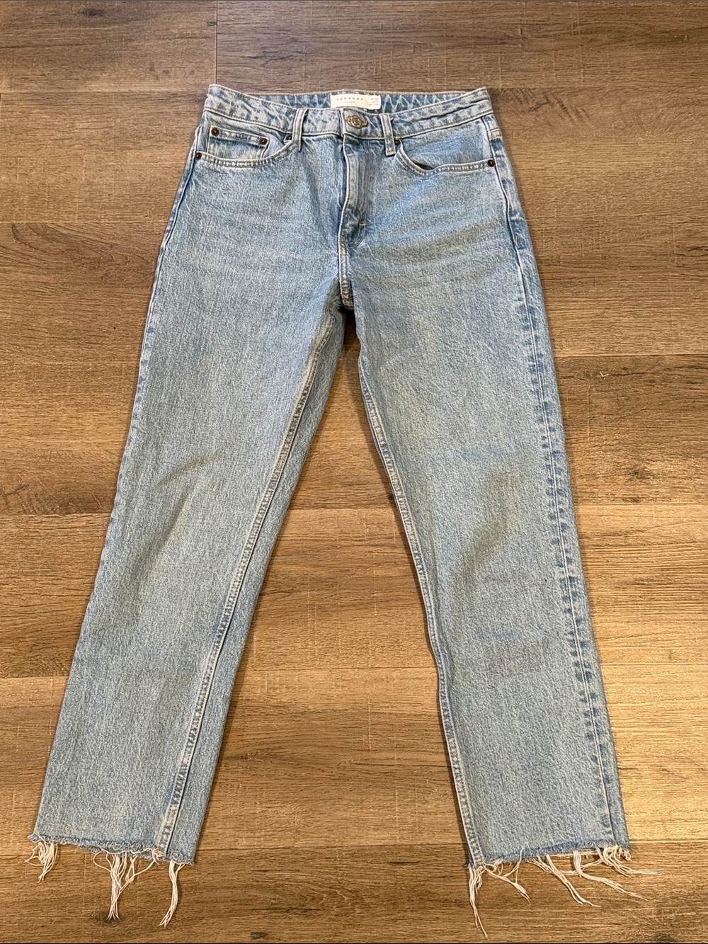 Topshop Straight Jeans